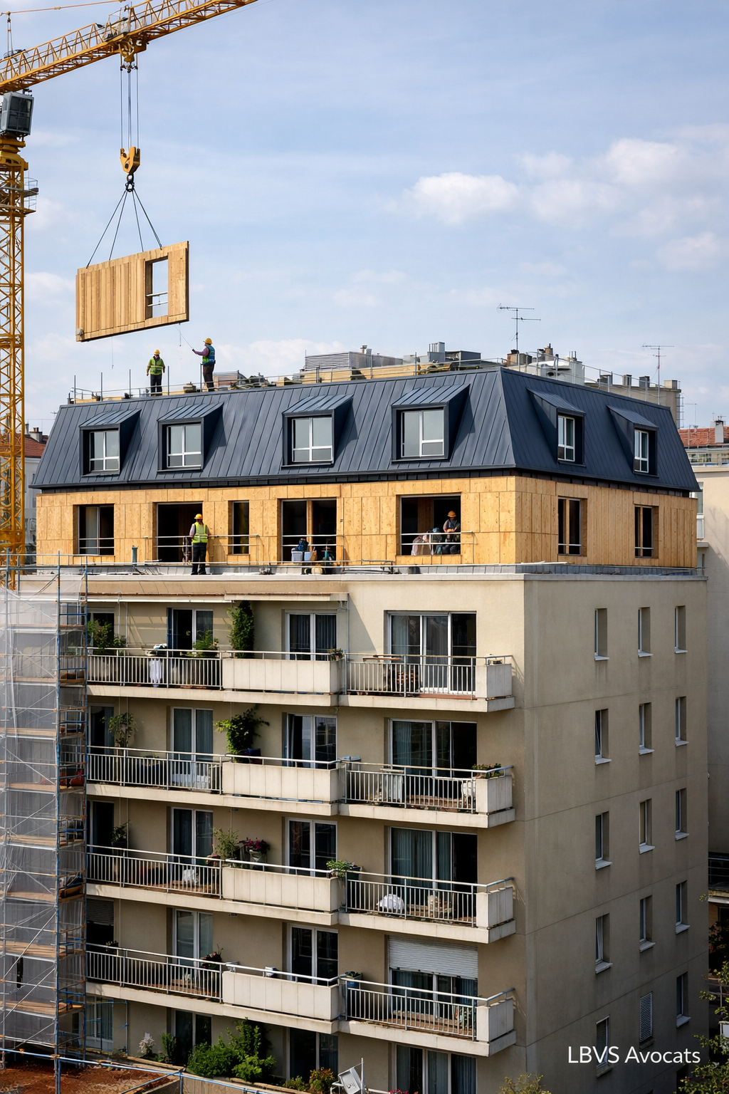 surélévation copropriété